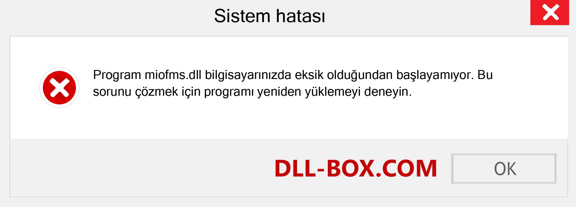 miofms.dll dosyası eksik mi? Windows 7, 8, 10 için İndirin - Windows'ta miofms dll Eksik Hatasını Düzeltin, fotoğraflar, resimler